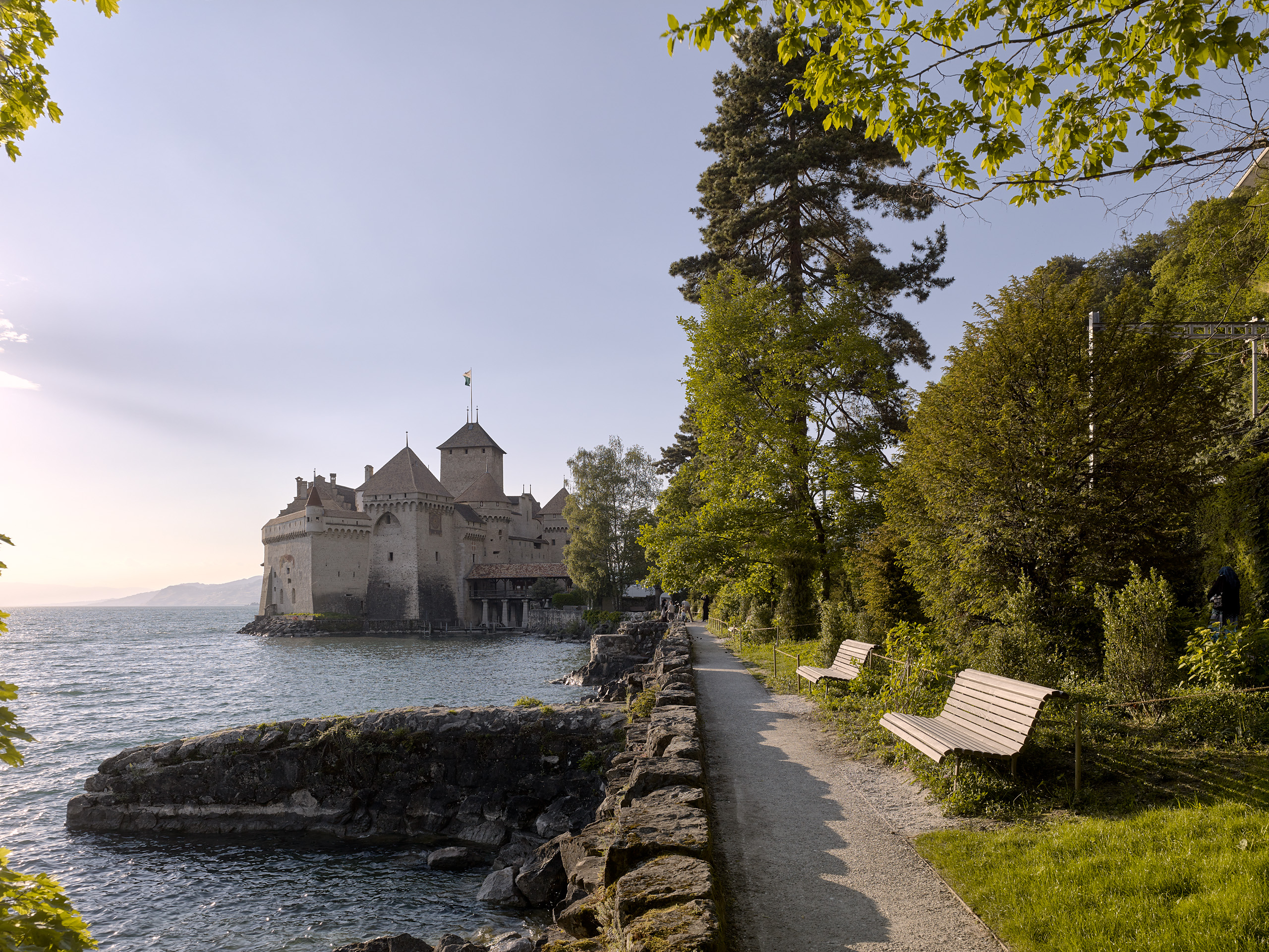 Pavillon et aménagement de la domaine du Château du Chillon